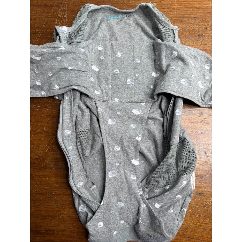 Happiest Baby Sleepea 5-Second Swaddle Gray Moon Print Size M (3–6 Months)
